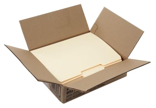 Pendaflex File Folders, 100 Pack, robust Manila Folders, for Daily Use