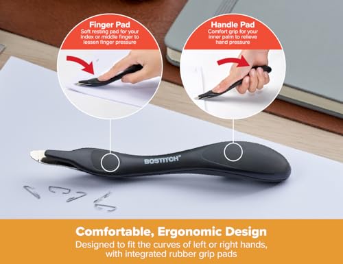 Minimalist Bostitch Office Professional Push Style simple Staple Remover, Black, Essentials
