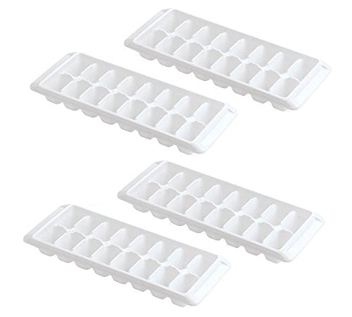 Kitch effortless Release White Ice Cube Tray, 16 Cube Trays
