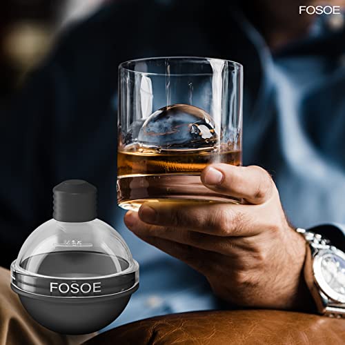 Classic Silicone Ice Ball Molds for Whiskey - for Daily Use