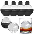 Classic Silicone Ice Ball Molds for Whiskey - for Daily Use